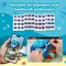 Needle Felting Kit, Wool Felting Kit for Beginners Adult with Wool, Needles, Foam Pad, Felt Cloth and Instructions – 4 Set Sea Animals Painting Frame for Great Gift